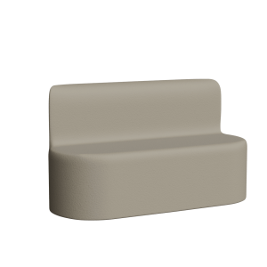 Abecca Anti Ligature Armadillo Limbershield 2 seater Couch AR10 Pantone Warm Grey5 CP