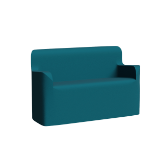 Abecca Anti Ligature Armadillo Limbershield 2 seater Couch AR40 Pantone 3155