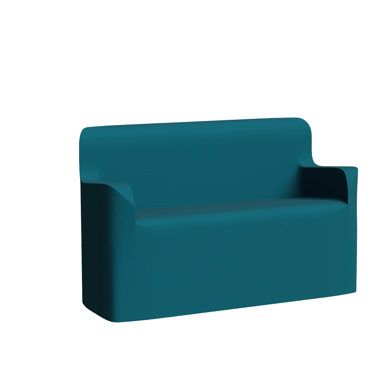 Abecca Anti Ligature Armadillo Limbershield 2 seater Couch AR40 Pantone 3155