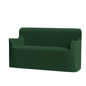 Abecca Anti Ligature Armadillo Limbershield 2 seater Couch AR40 Pantone 3502