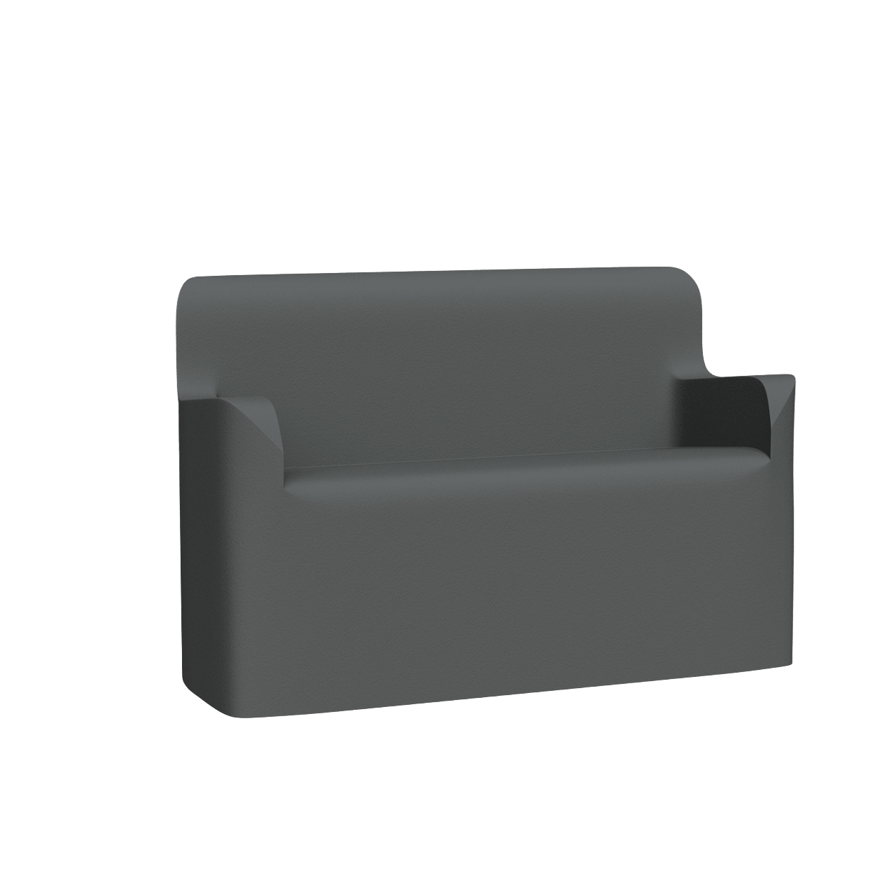 Abecca Anti Ligature Armadillo Limbershield 2 seater Couch AR40 Pantone 425