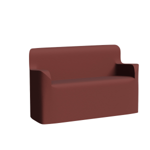 Abecca Anti Ligature Armadillo Limbershield 2 seater Couch AR40 Pantone 499