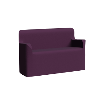 Abecca Anti Ligature Armadillo Limbershield 2 seater Couch AR40 Pantone 518