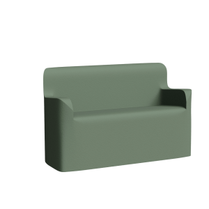 Abecca Anti Ligature Armadillo Limbershield 2 seater Couch AR40 Pantone 5625