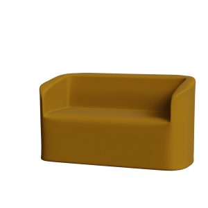 Abecca Anti Ligature Armadillo Limbershield 2 seater Tub Chair AR61 Pantone 1322