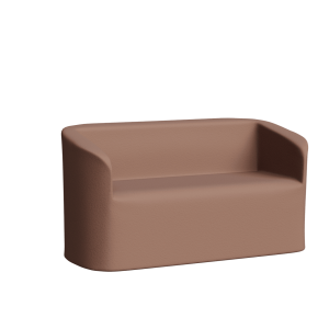 Abecca Anti Ligature Armadillo Limbershield 2 seater Tub Chair AR61 Pantone 17 1230TCX