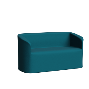 Abecca Anti Ligature Armadillo Limbershield 2 seater Tub Chair AR61 Pantone 3155