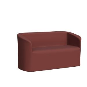 Abecca Anti Ligature Armadillo Limbershield 2 seater Tub Chair AR61 Pantone 499