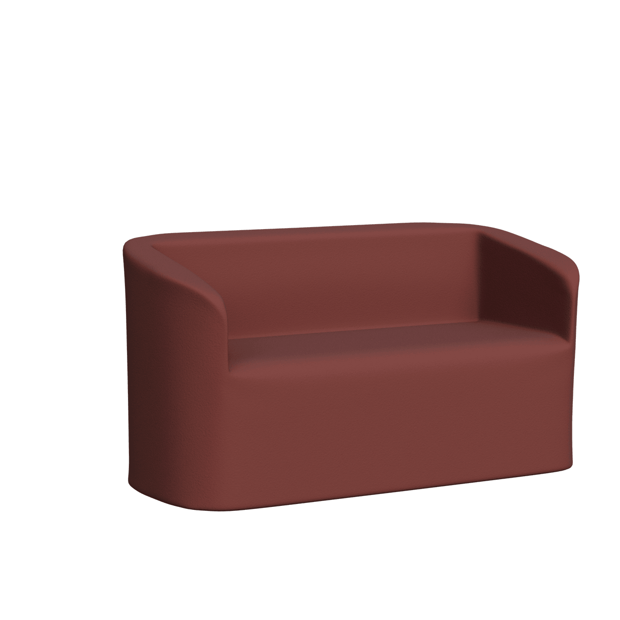 Abecca Anti Ligature Armadillo Limbershield 2 seater Tub Chair AR61 Pantone 499
