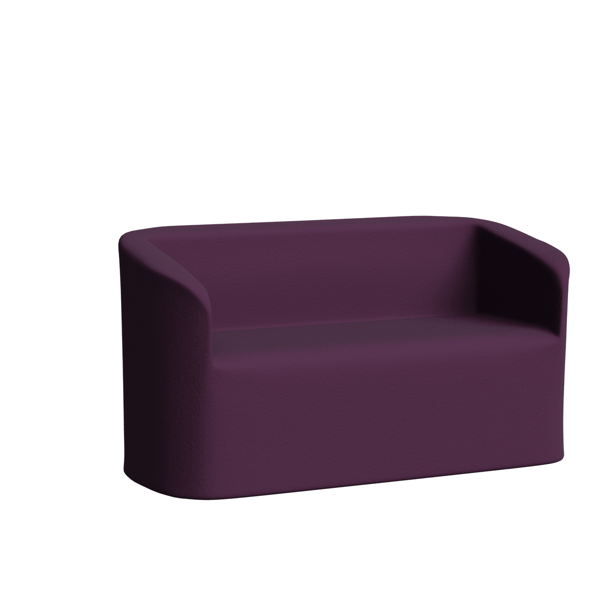 Abecca Anti Ligature Armadillo Limbershield 2 seater Tub Chair AR61 Pantone 518