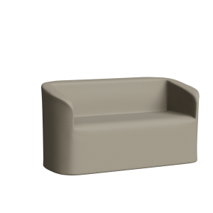 Abecca Anti Ligature Armadillo Limbershield 2 seater Tub Chair AR61 Pantone Warm Grey 5 CP