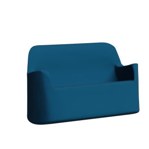 Abecca Anti Ligature Armadillo Limbershield 2 seater Upright Rocking Chair AR71 Pantone 3025