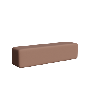 Abecca Anti Ligature Armadillo Limbershield 2m Ottoman AR108 Pantone 17 1230TCX