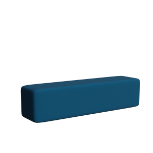 Abecca Anti Ligature Armadillo Limbershield 2m Ottoman AR108 Pantone 3025