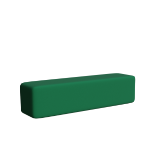 Abecca Anti Ligature Armadillo Limbershield 2m Ottoman AR108 Pantone 349