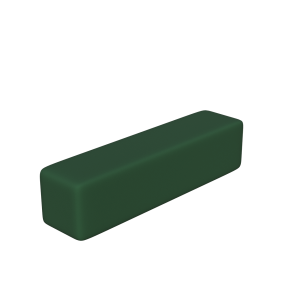 Abecca Anti Ligature Armadillo Limbershield 2m Ottoman AR108 Pantone 350