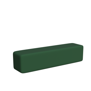 Abecca Anti Ligature Armadillo Limbershield 2m Ottoman AR108 Pantone 3503