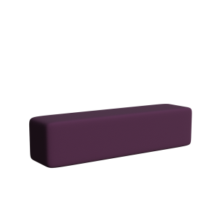 Abecca Anti Ligature Armadillo Limbershield 2m Ottoman AR108 Pantone 518