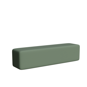 Abecca Anti Ligature Armadillo Limbershield 2m Ottoman AR108 Pantone 5625