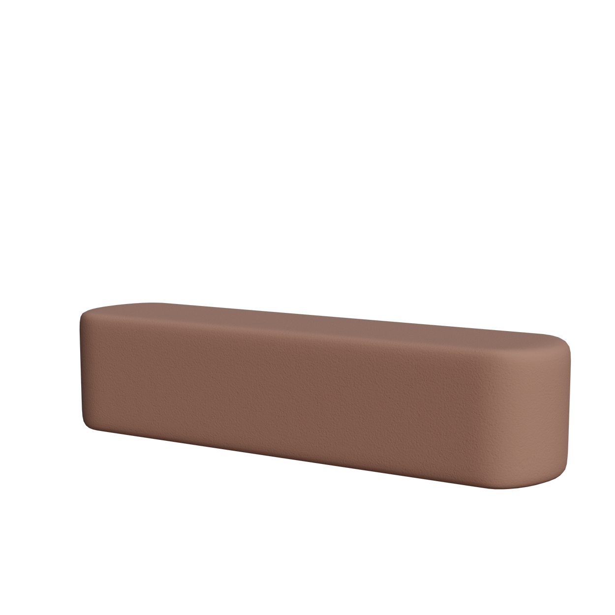 Abecca Anti Ligature Armadillo Limbershield 2m Oval Ottoman AR109 Pantone 17 1230TCX2