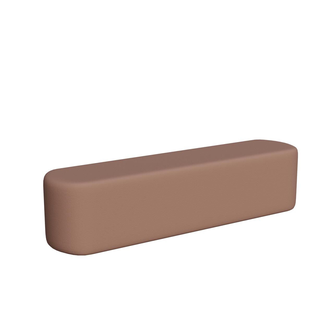 Abecca Anti Ligature Armadillo Limbershield 2m Oval Ottoman AR109 Pantone 17 1230TCX3