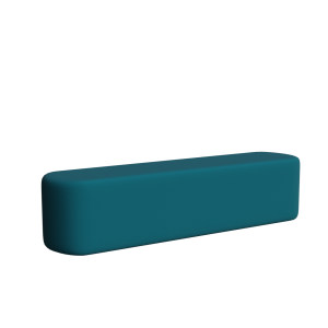 Abecca Anti Ligature Armadillo Limbershield 2m Oval Ottoman AR109 Pantone 3155