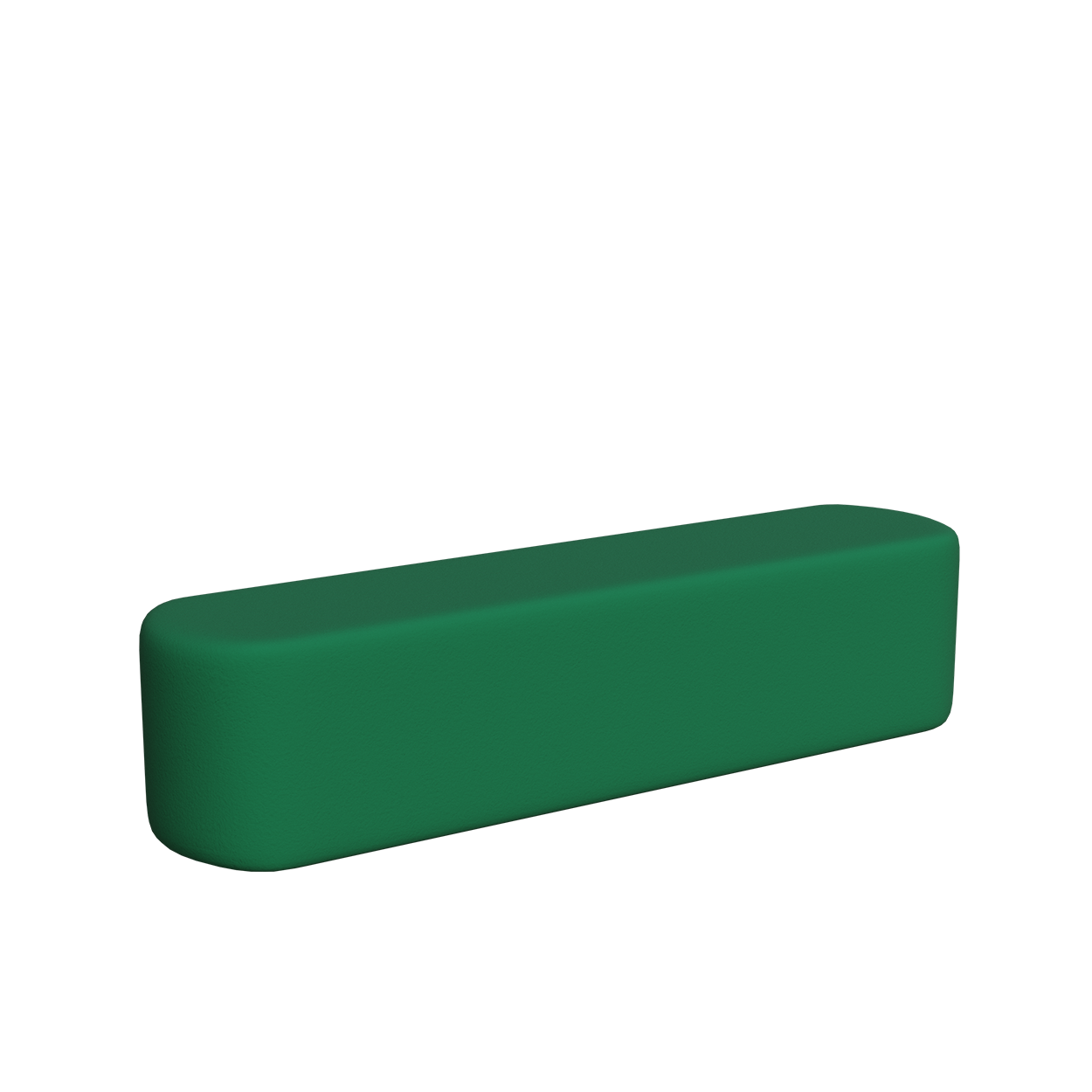 Abecca Anti Ligature Armadillo Limbershield 2m Oval Ottoman AR109 Pantone 349
