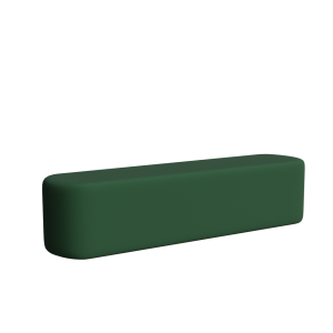 Abecca Anti Ligature Armadillo Limbershield 2m Oval Ottoman AR109 Pantone 350