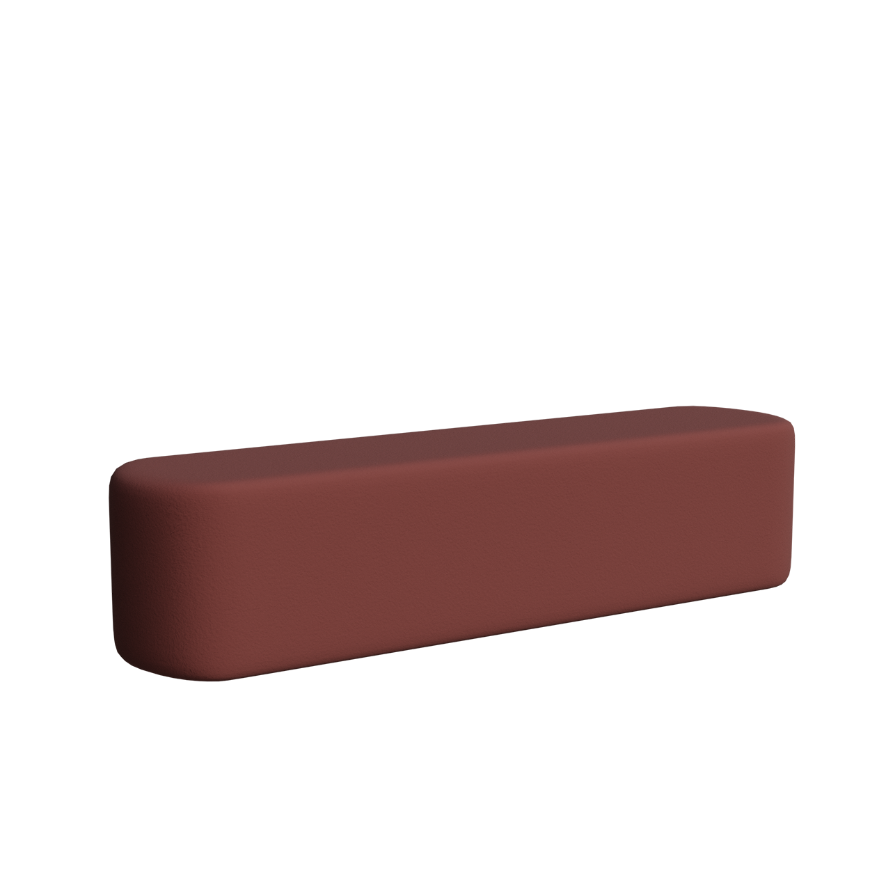 Abecca Anti Ligature Armadillo Limbershield 2m Oval Ottoman AR109 Pantone 499