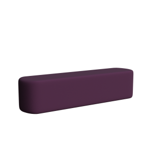 Abecca Anti Ligature Armadillo Limbershield 2m Oval Ottoman AR109 Pantone 518