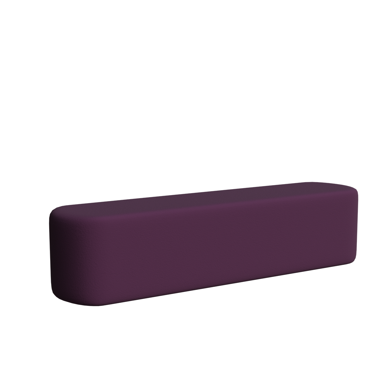Abecca Anti Ligature Armadillo Limbershield 2m Oval Ottoman AR109 Pantone 518
