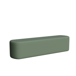 Abecca Anti Ligature Armadillo Limbershield 2m Oval Ottoman AR109 Pantone 5625