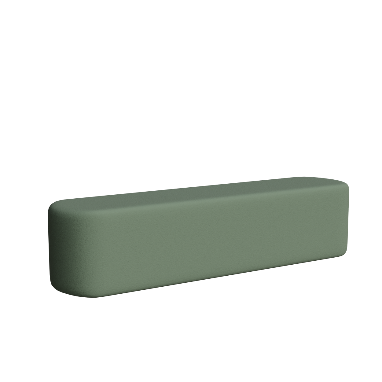 Abecca Anti Ligature Armadillo Limbershield 2m Oval Ottoman AR109 Pantone 5625