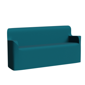 Abecca Anti Ligature Armadillo Limbershield 3 seater Arm Couch AR50 Pantone 3155