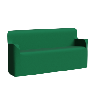 Abecca Anti Ligature Armadillo Limbershield 3 seater Arm Couch AR50 Pantone 349