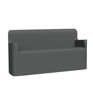 Abecca Anti Ligature Armadillo Limbershield 3 seater Arm Couch AR50 Pantone 425