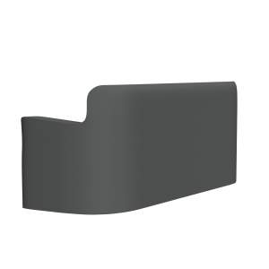 Abecca Anti Ligature Armadillo Limbershield 3 seater Arm Couch AR50 Pantone 4252