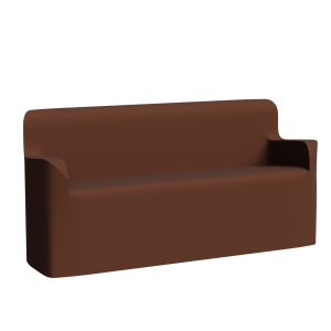 Abecca Anti Ligature Armadillo Limbershield 3 seater Arm Couch AR50 Pantone 477