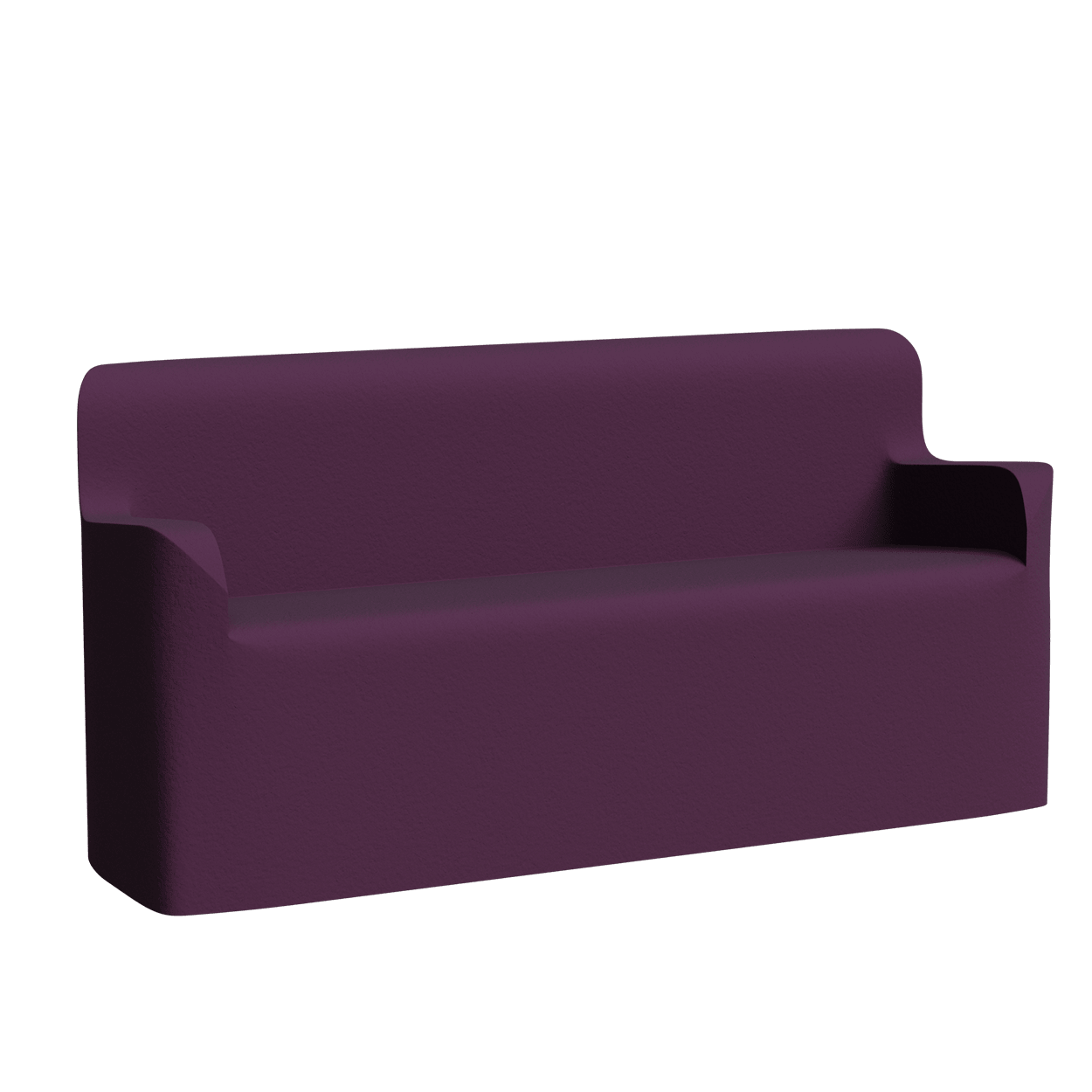 Abecca Anti Ligature Armadillo Limbershield 3 seater Arm Couch AR50 Pantone 518