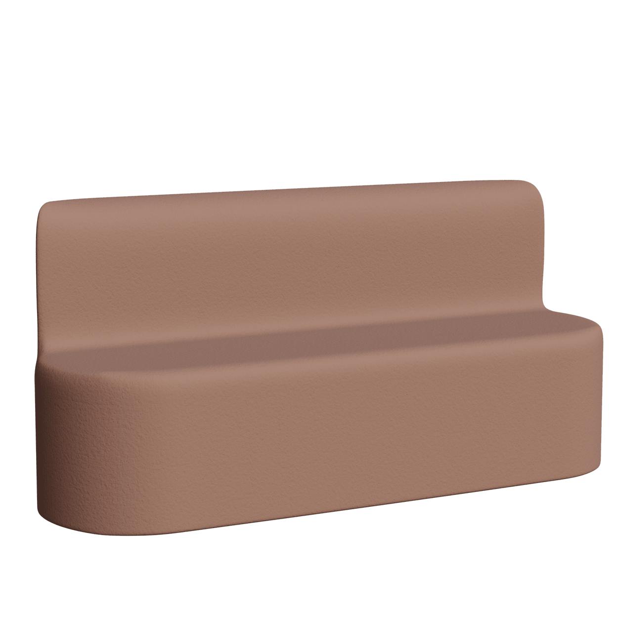 Abecca Anti Ligature Armadillo Limbershield 3 seater Couch AR20 Pantone 17 1230TCX