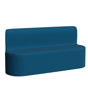 Abecca Anti Ligature Armadillo Limbershield 3 seater Couch AR20 Pantone 3025