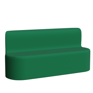 Abecca Anti Ligature Armadillo Limbershield 3 seater Couch AR20 Pantone 349