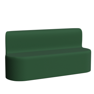 Abecca Anti Ligature Armadillo Limbershield 3 seater Couch AR20 Pantone 350