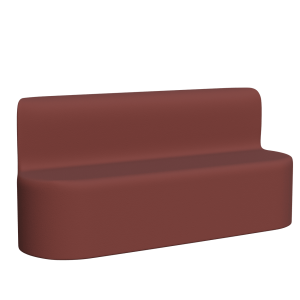 Abecca Anti Ligature Armadillo Limbershield 3 seater Couch AR20 Pantone 499