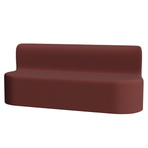 Abecca Anti Ligature Armadillo Limbershield 3 seater Couch AR20 Pantone 4992
