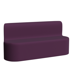 Abecca Anti Ligature Armadillo Limbershield 3 seater Couch AR20 Pantone 518