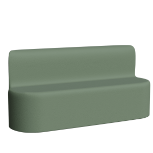 Abecca Anti Ligature Armadillo Limbershield 3 seater Couch AR20 Pantone 5625