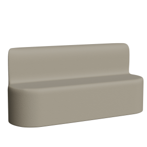Abecca Anti Ligature Armadillo Limbershield 3 seater Couch AR20 Pantone Warm Grey 5 CP