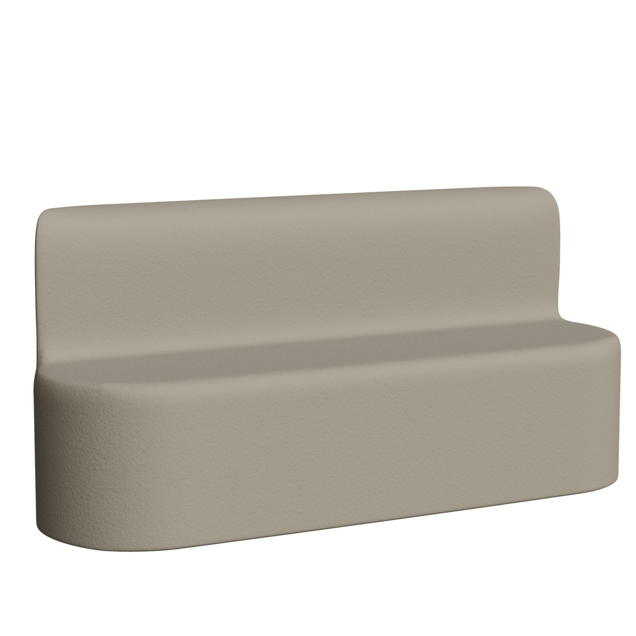 Abecca Anti Ligature Armadillo Limbershield 3 seater Couch AR20 Pantone Warm Grey 5 CP
