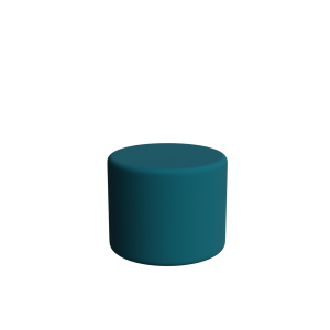 Abecca Anti Ligature Armadillo Limbershield 600mm Round Ottoman AR101 Pantone 3155
